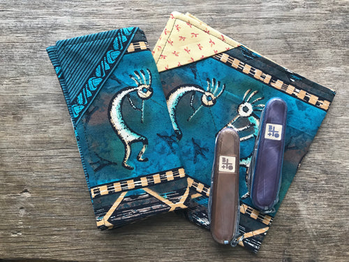 Kokopelli Arrowhead PocketHank